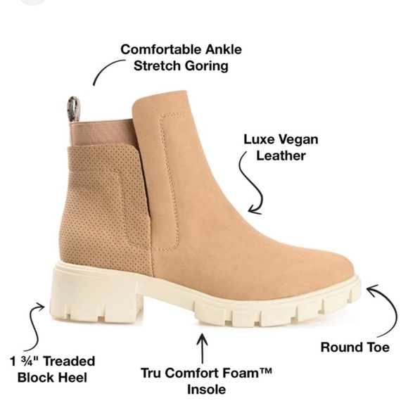 Journee Collection Womens Tru Comfort Foam Jeeva Bootie 132-5403 Size 8 - Picture 2 of 8